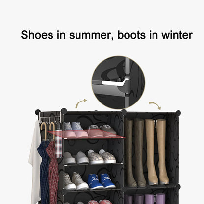 TOPINCN Tall Vertical Shoe Rack Organizer Large Capacity