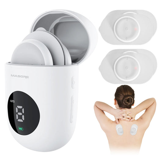 MASGRE Wireless TENS EMS Unit With Pads for Electric Muscle Stimulation