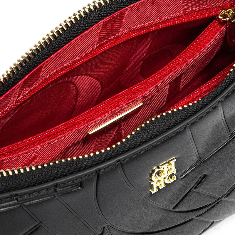 CHCHCN Bent Moon Bag Large Capacity Womens Shoulder Crossbody