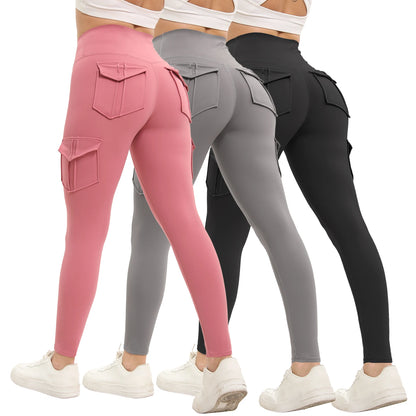 Women High Waisted Gym Leggings For Yoga And Fitness