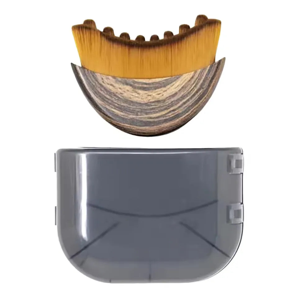 Contour Facial Brush Lymphatic Drainage Massager Ergonomic Cleansing