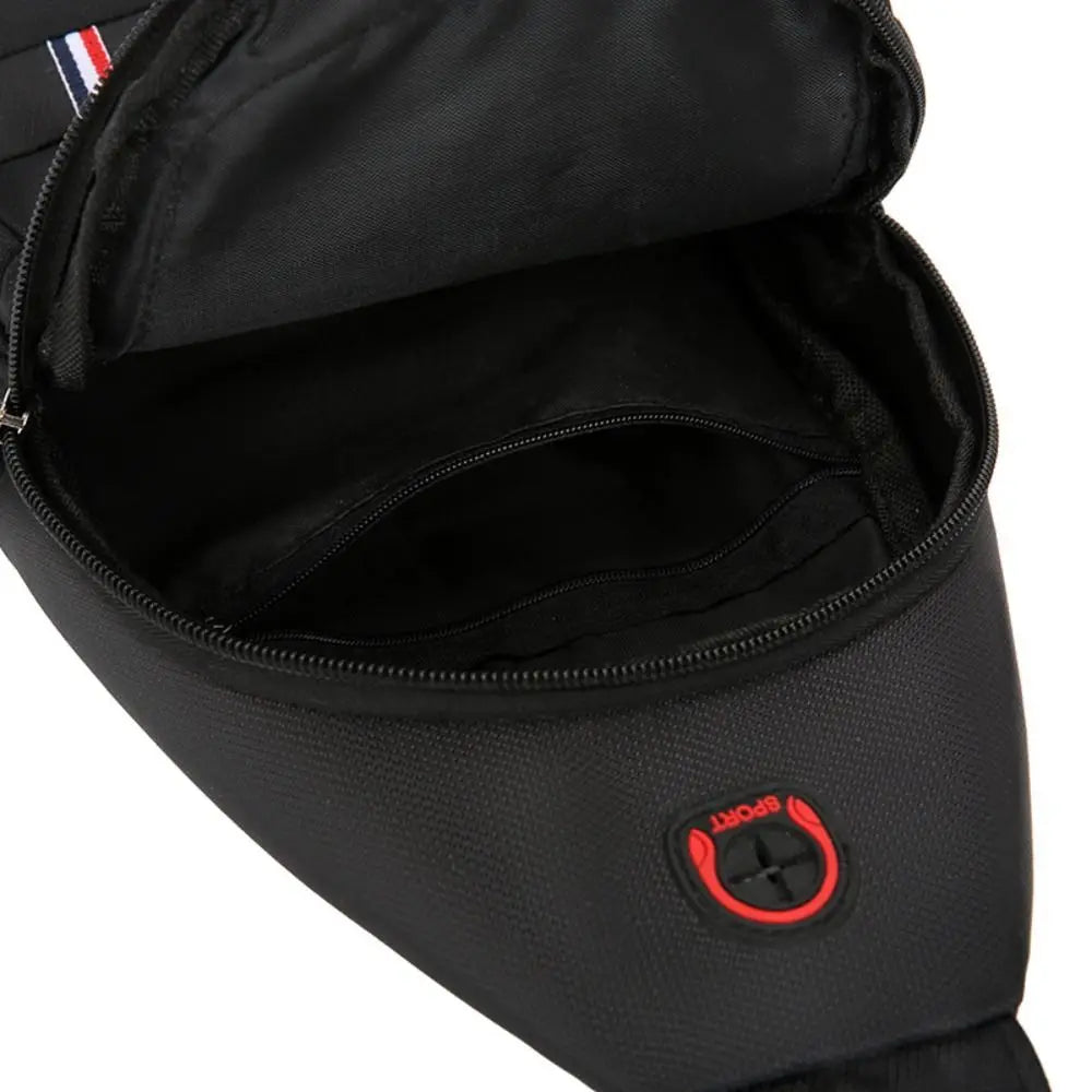 Black Grey Brown Men Messenger Bags New Rectangle Oxford Cloth Men Crossbody Bag USB Charge Shoulder Bag Male 3 Zipper Bag