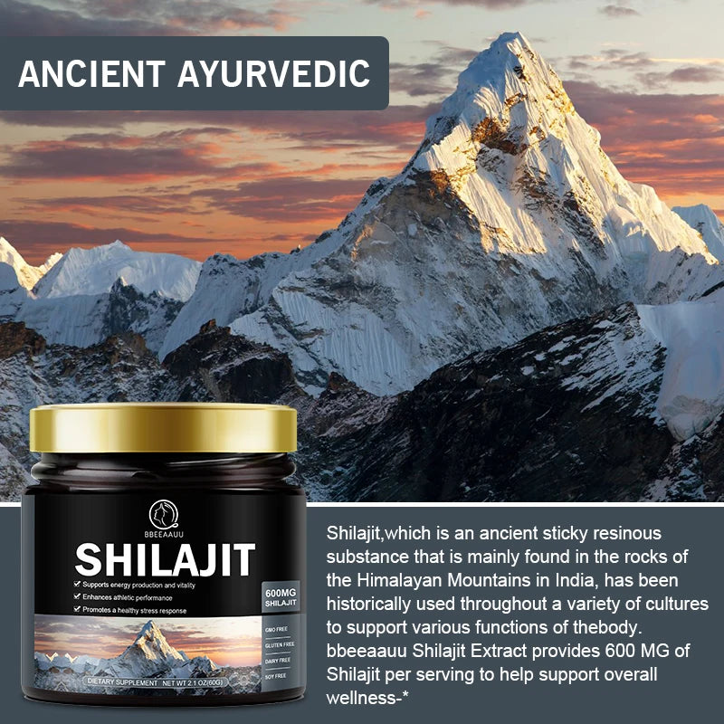Beworths Shilajit Resin Himalaya Pure Mineral Health Supplement