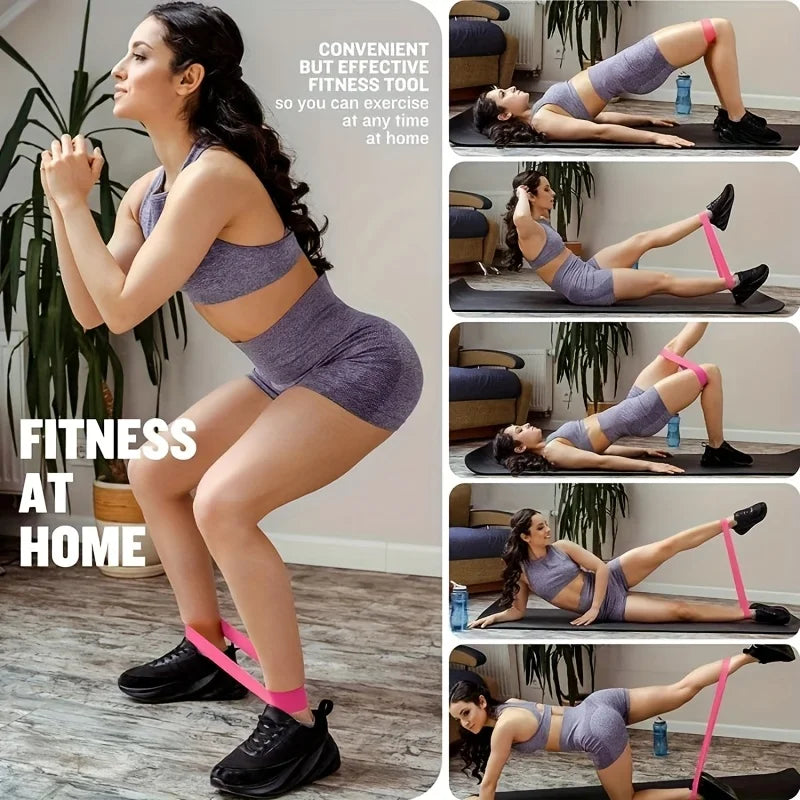 Adjustable Resistance Bands For Home Gym Leg Hip Toning Trainer