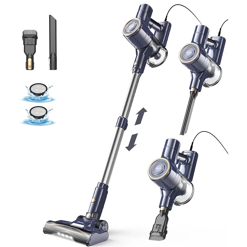 INSE I8 Corded Vacuum 600W 23KPa Stick Vacuum Pro X