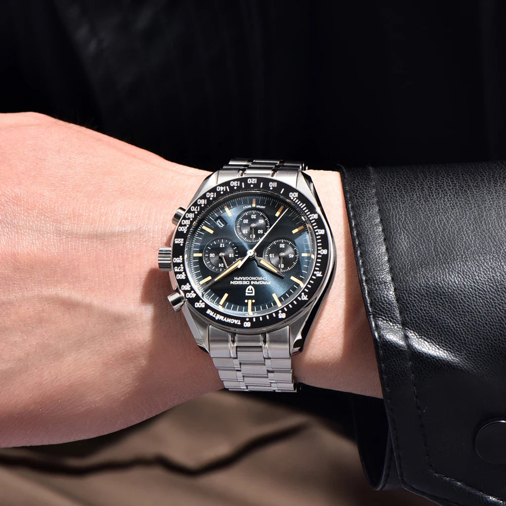 PAGANI DESIGN Moon V6 Men's Luxury Quartz Chronograph Watch