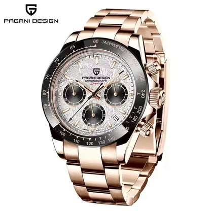 PAGANI DESIGN PD1644 Luxury Mens Quartz Chronograph Sport Watch