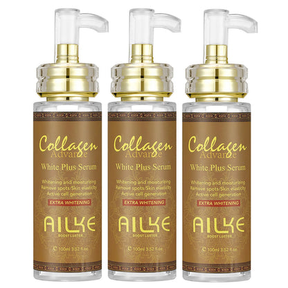 AILKE Collagen Whitening Set For All Skin Types, Lightening, Reduce Dark Spots, Freckles, Hyperpigmentation, Even Skin Tone