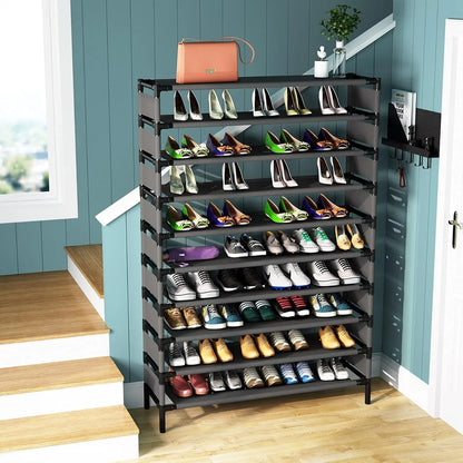 LaVon's Essentials Multi Layer Shoe Rack Storage Organizer
