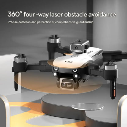 Vesmatity Mini Drone With 4K Camera Obstacle Avoidance Foldable Quadcopter