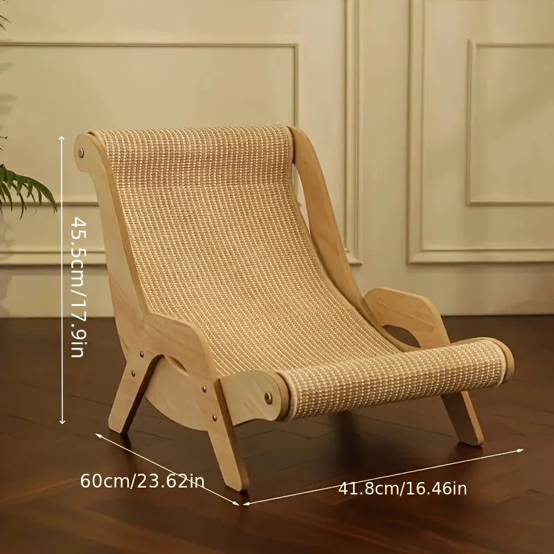 CZBNYX Sisal Cat Scratcher For Indoor Cats Vertical L Shape
