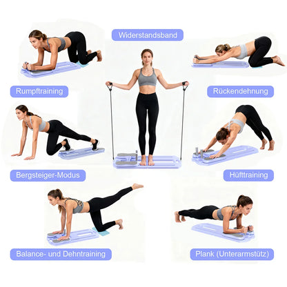 Foldable Pilates Ab Board 5 in 1 Multifunctional Core Training