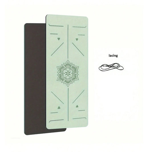 TPE Yoga Mat for Pilates, Fitness and Home Workouts