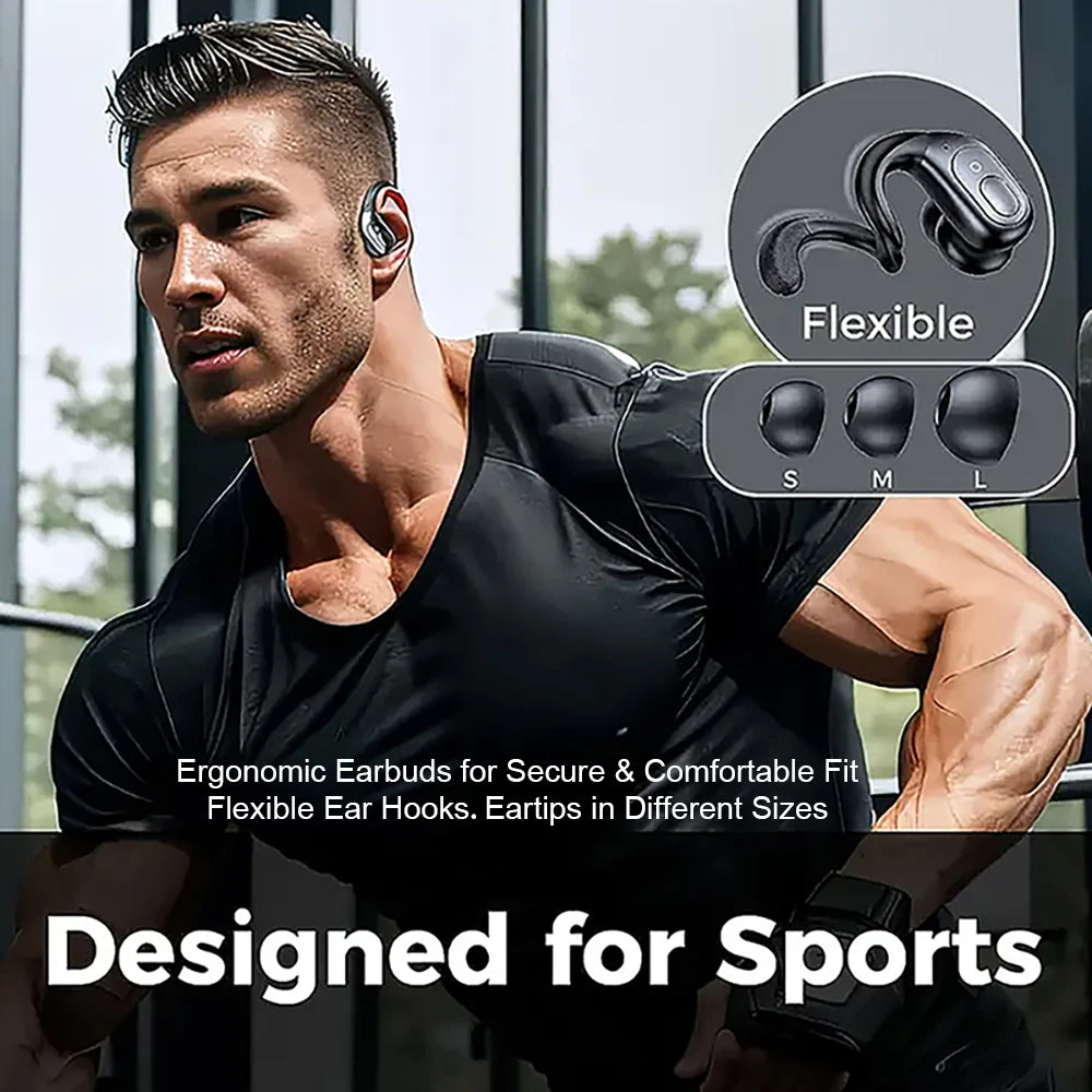 GREATWALL TWS Bluetooth Earphones With Active Noise Cancellation