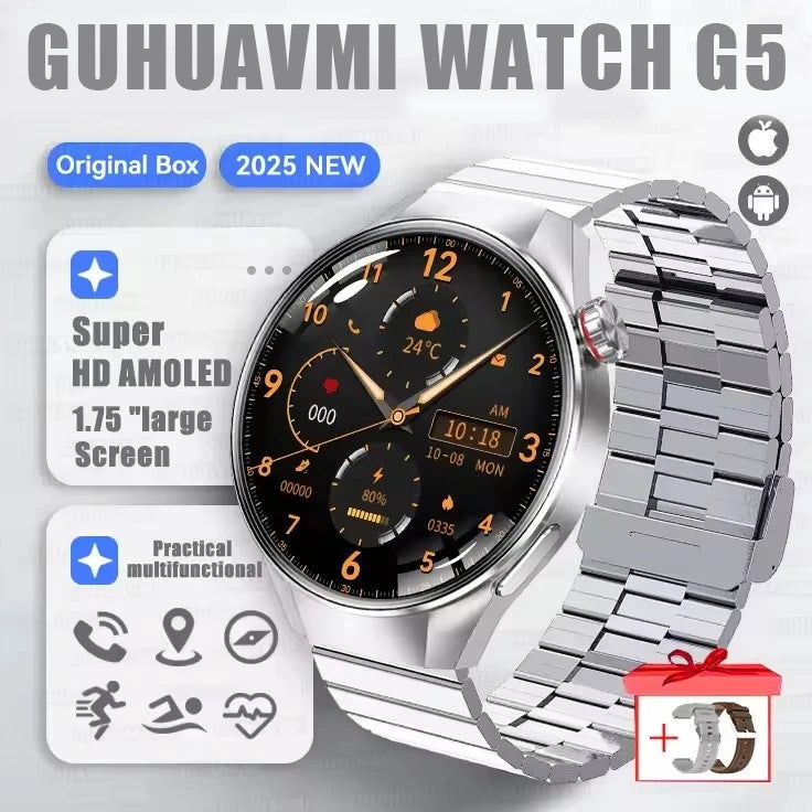 Originl G5 Plus Premium Multisport Smartwatch GPS Heart Rate BluetoothConnectivity