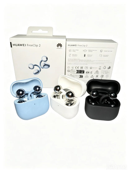 HUAWEI Freeclip 2, Bluetooth Wireless Headphones, Airy C-bridge Design Earbuds,Adaptive Open-ear Listening,Android & iOS,