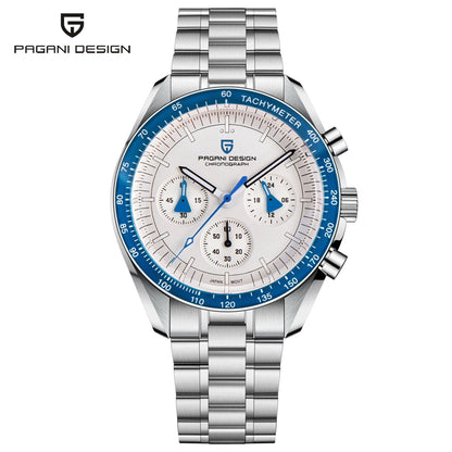 2026 New PAGANI DESIGN V5 Moon Men's Watches Top Luxury Quartz Watch For Men Chronograph Waterproof Sport Stainless Steel Clock