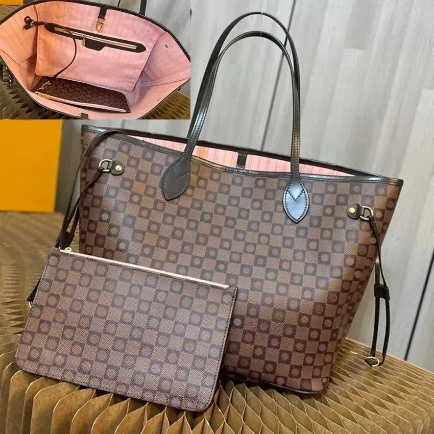 Top Designer Handbag Shoulder Chain Bag Clutch Fap Totes Bags Waet Check Veour Thread C Purse Doube Letters Soid Hasp Waist Square