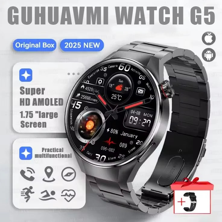 Originl G5 Plus Premium Multisport Smartwatch GPS Heart Rate BluetoothConnectivity