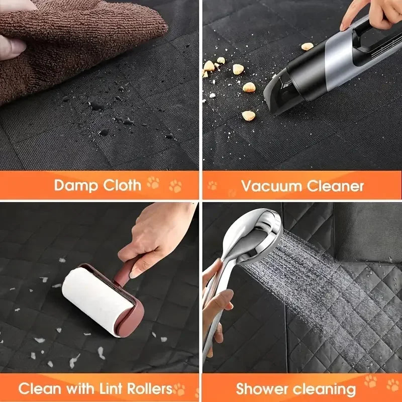 Waterproof Dog Car Seat Cover Hammock Universal Fit