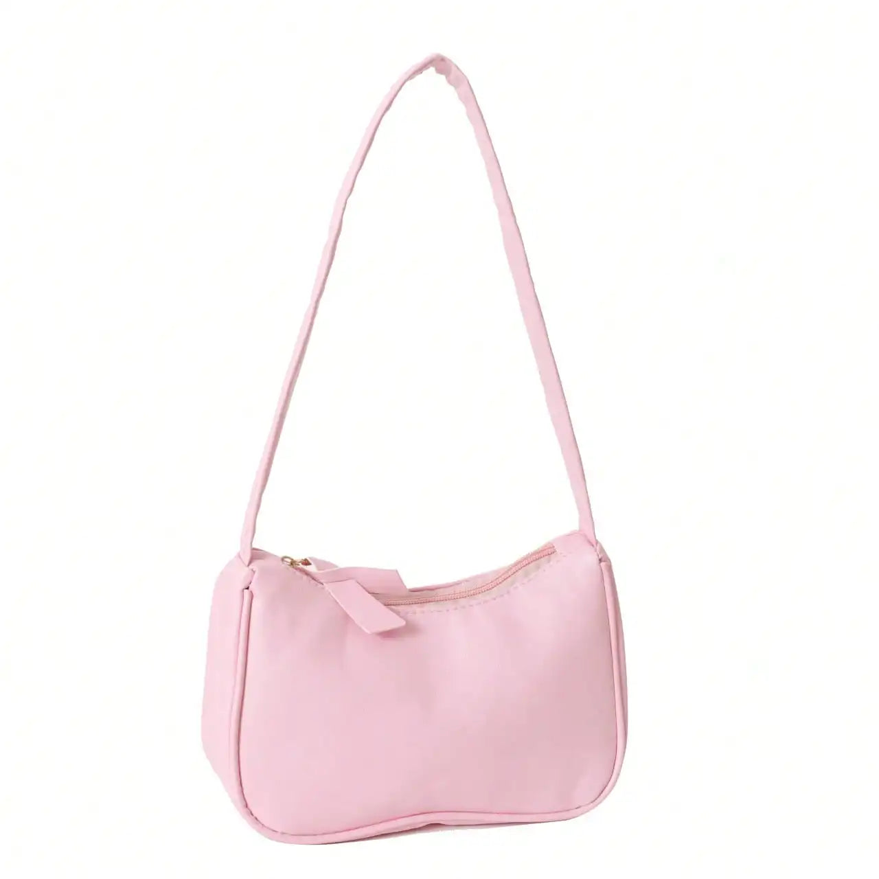 Fashion Crossbody Purse Women  Handbag And Purses Simple Women Shoulder Underarm Bags Casual Ladies Pure Color Small Handbags Elegant PU Leather Bags