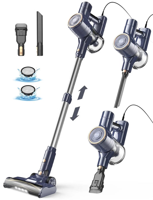 INSE I8 Corded Vacuum 600W 23KPa Stick Vacuum Pro X