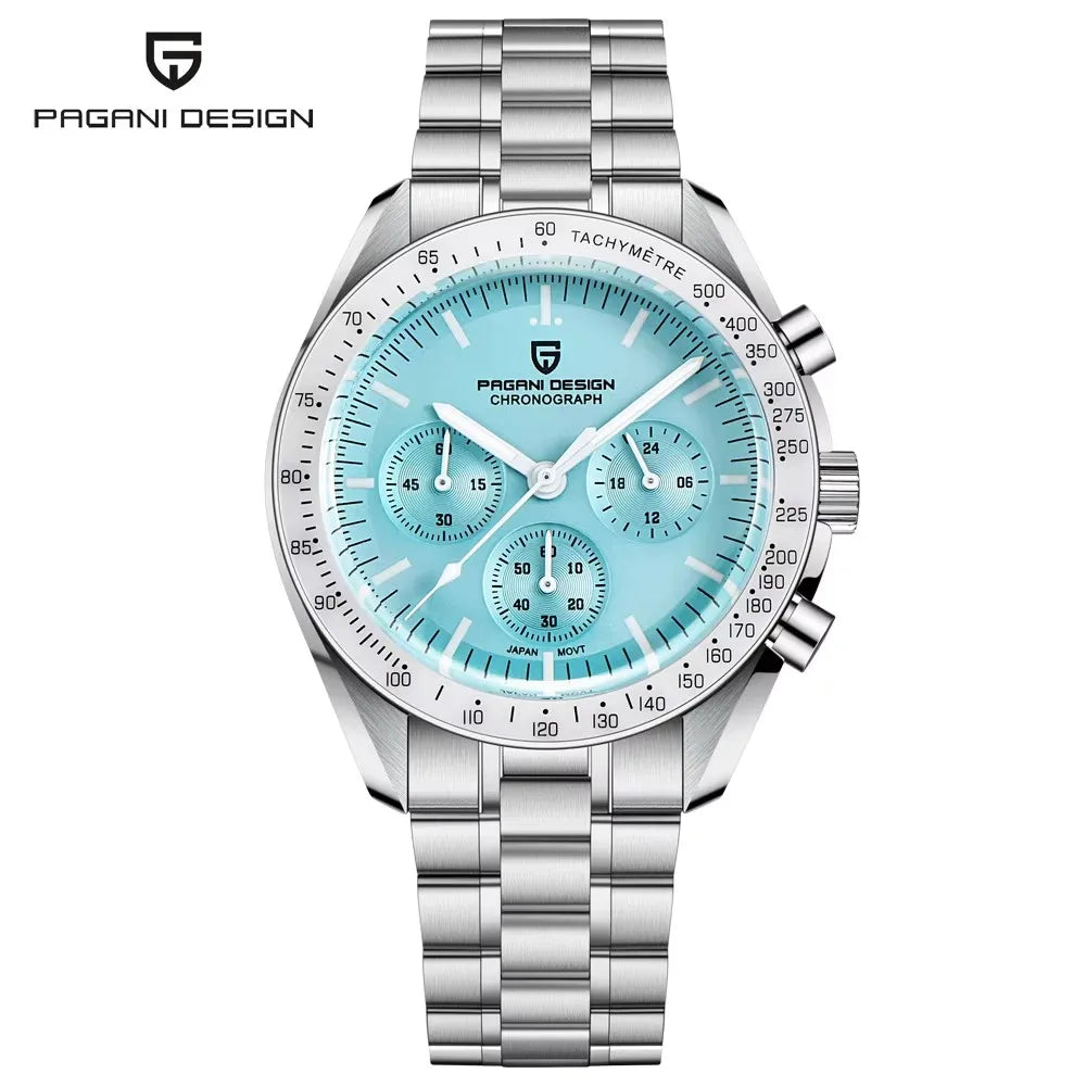 PAGANI DESIGN Moon V6 Men's Luxury Quartz Chronograph Watch