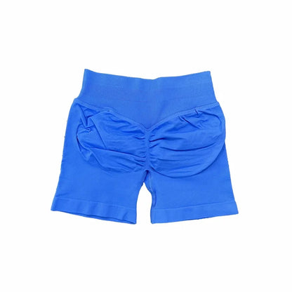 Impact Shorts with Logo Women Seamless Yoga Shorts Scrunch Bum Gym Shorts Workout Biker Short Fitness