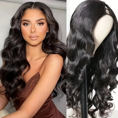 Frizirac Body Wave V Part Wig Human Hair 250 Density