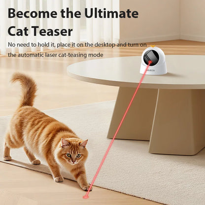 ROJECO Automatic Cat Laser Toy Interactive Indoor Teasing Toy