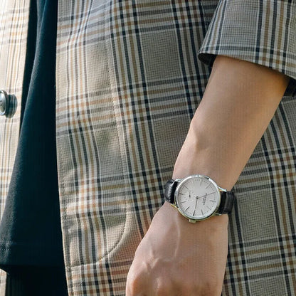 Sea-Gull New Business Mechanical Watch For Men Leather Strap