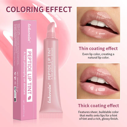 Lip Gross Treatment Moisturizing 10ml Peptide Lip Mask Gel To Remove Dead Skin Lipstick Base Lip Cream Women Lip Care Mask