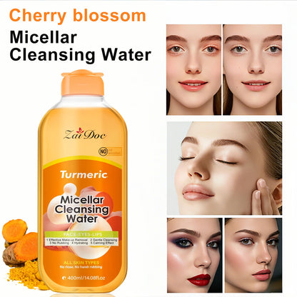 Zaidoc Turmeric and Cherry Blossom Micellar Cleansing Water Makeup Remover