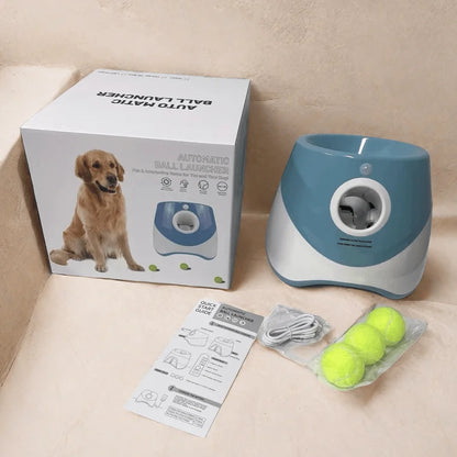 Automatic Ball Launcher For Dogs USB Rechargeable ABS Toy