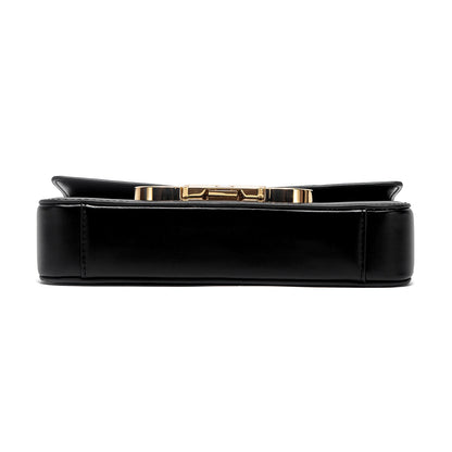 CHCH Women's Chain Bag Summer New Black Shoulder Bag Women's Flip Phone Bag