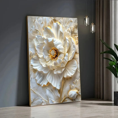 Abstract Floral Canvas Art Prints Frameless Wall Decor Living Room