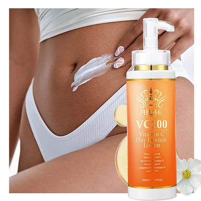 AILKE Vitamin C Whitening Set for Women, Reduce Dark Spots, Hyperpigmentation, Skin Moisturizer, With Collagen, Vitamin E