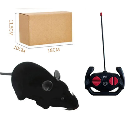 Remote Control Robot Mouse Cat Toy For Interactive Play