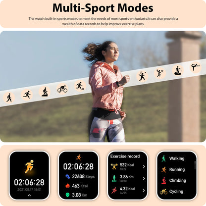 Smart Fitness Watch for Men Women Calls Android iPhone