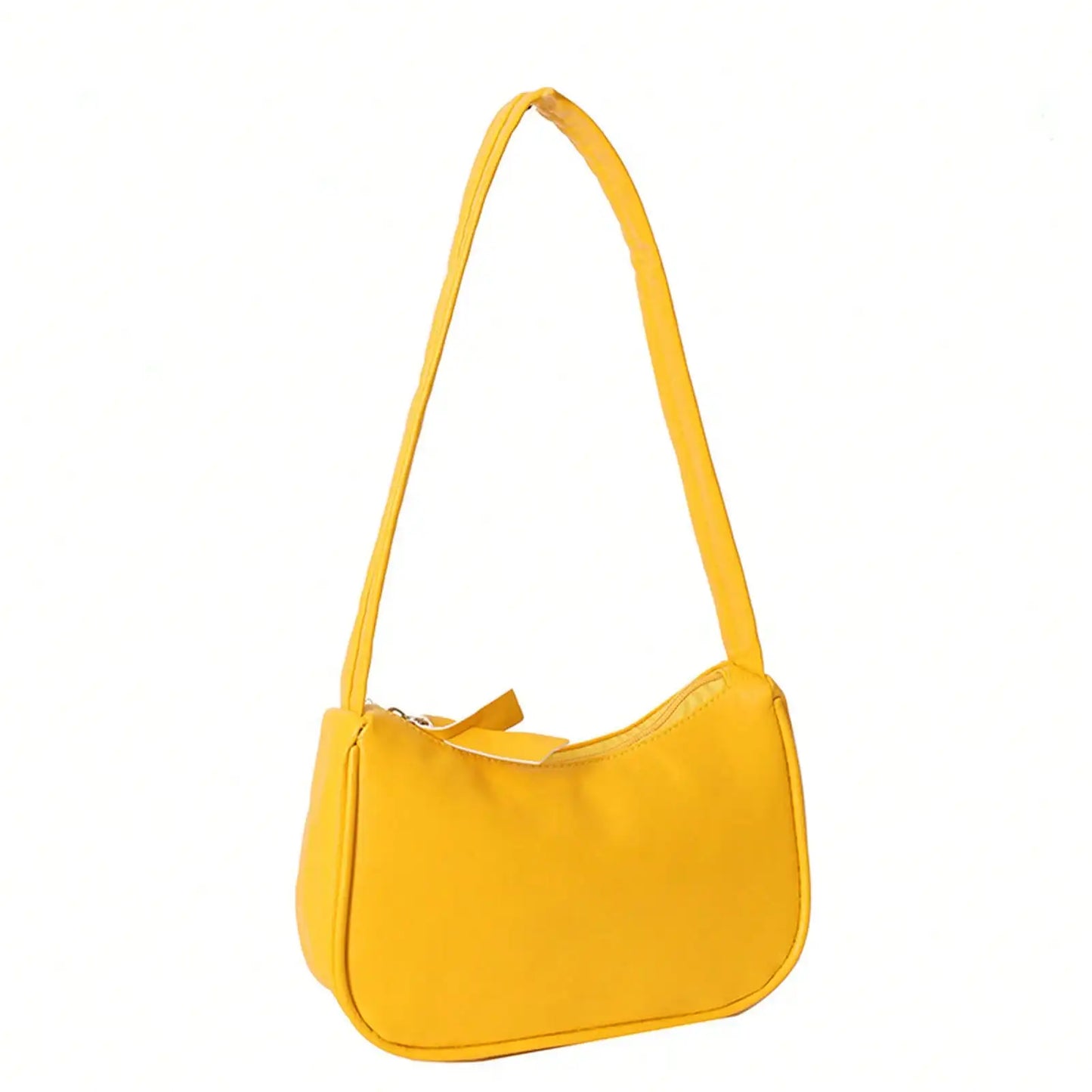 Fashion Crossbody Purse Women  Handbag And Purses Simple Women Shoulder Underarm Bags Casual Ladies Pure Color Small Handbags Elegant PU Leather Bags