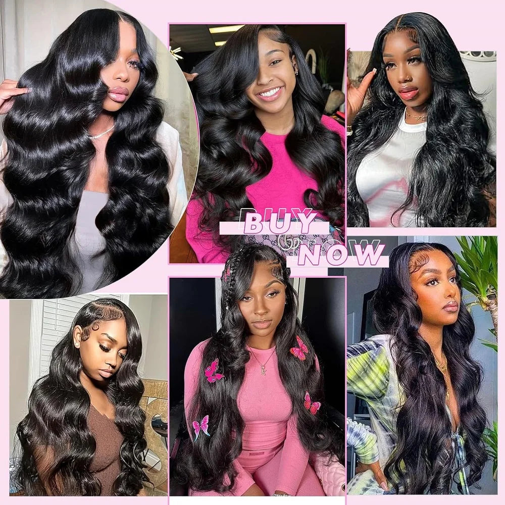 Body Wave Bundles Human Hair With Closure Brazilian Weaving 3 4 Bundles With 4x4 5x5 Lace Closure Virgin Hair Raw Hair Extension