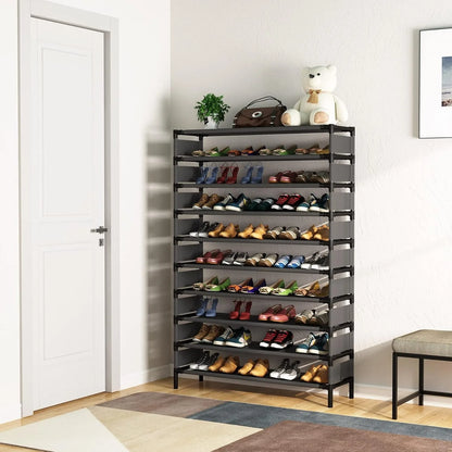 LaVon's Essentials Multi Layer Shoe Rack Storage Organizer