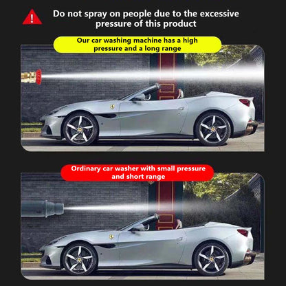 Rechargeable Washing Wireless High Pressure Washer Self Priming Sustain 300W Car Wash Water Gun With Li-ion Battery