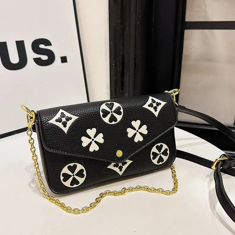 WKwk Luxurious Handbags, High-quality Shoulder Homeless Women's Bag Wallets, Metal Bags, Designer Bags