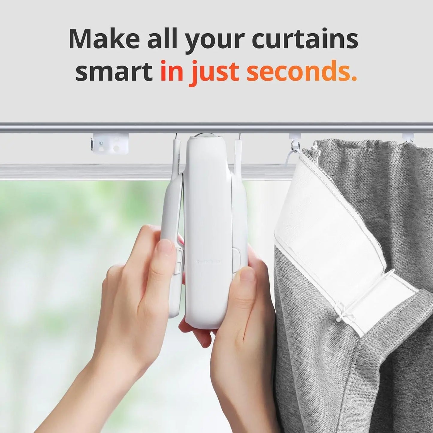 XMSJ Automatic Curtain Opener With Bluetooth App Control