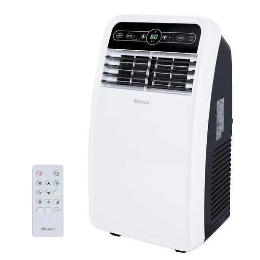 Shinco 8,000 BTU Portable Air Conditioner, AC Unit with Built-in Cool, Dehumidifier & Fan Modes for Room up to 350 sq.ft