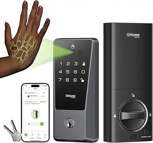 Kankeirr Palm Vein Smart Lock with WiFi for Front Door
