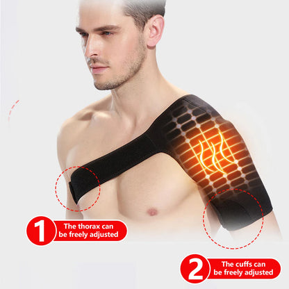Self Heating Shoulder Strap Thermal Support For Neck And Shoulders