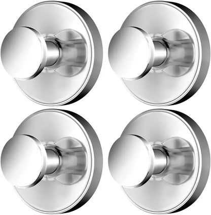 2025 Upgraded Drill-Free Suction Cup Hooks, Stainless Steel Suction Cup Hooks for Shower, Mirror, Wall, Bathroom, Glass, Hanging