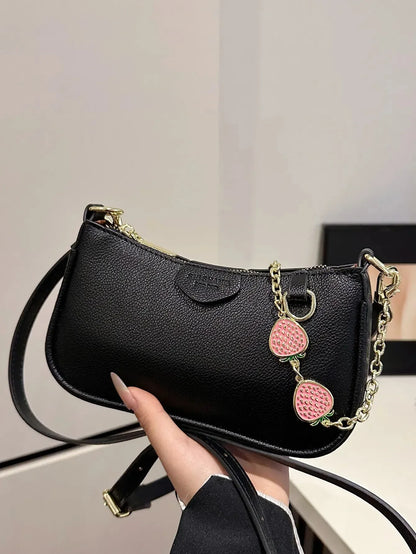 WKwk Luxurious Handbags, High-quality Shoulder Homeless Women's Bag Wallets, Metal Bags, Designer Bags